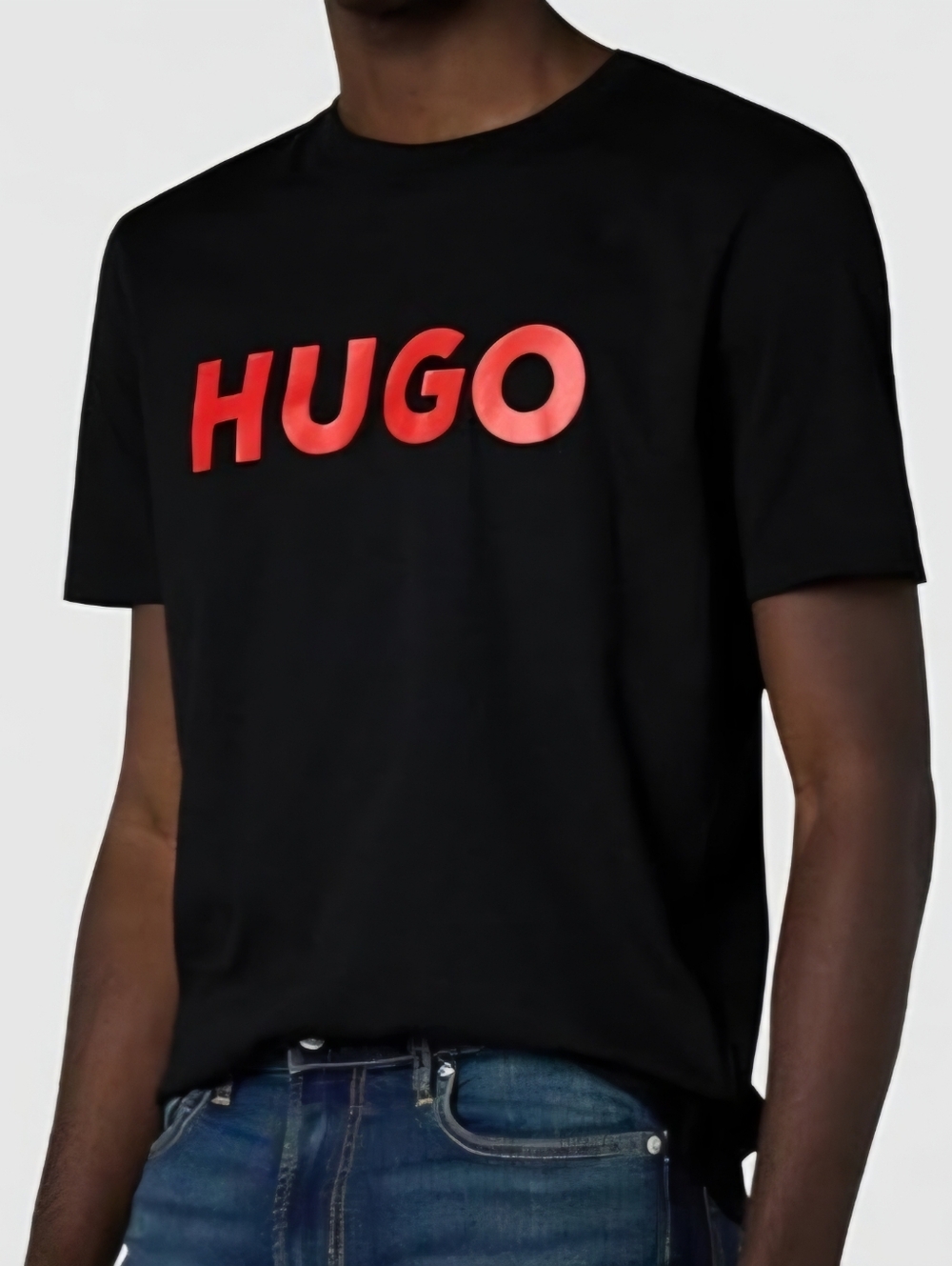 Hugo Men's Print Logo Short Sleeve T-Shirt nwt Size xl